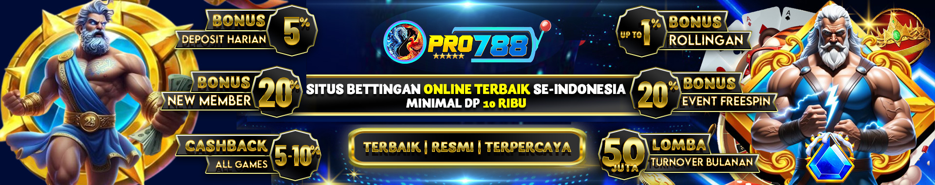 PRO788 - SITUS BETTINGAN TERBAIK & TERPOPULER DI INDONESIA